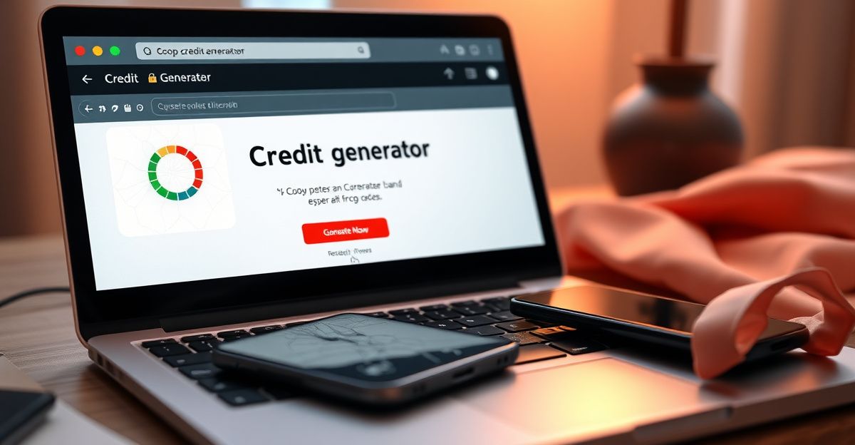 Les "générateurs de crédits gratuits" : arnaque pure et simple
