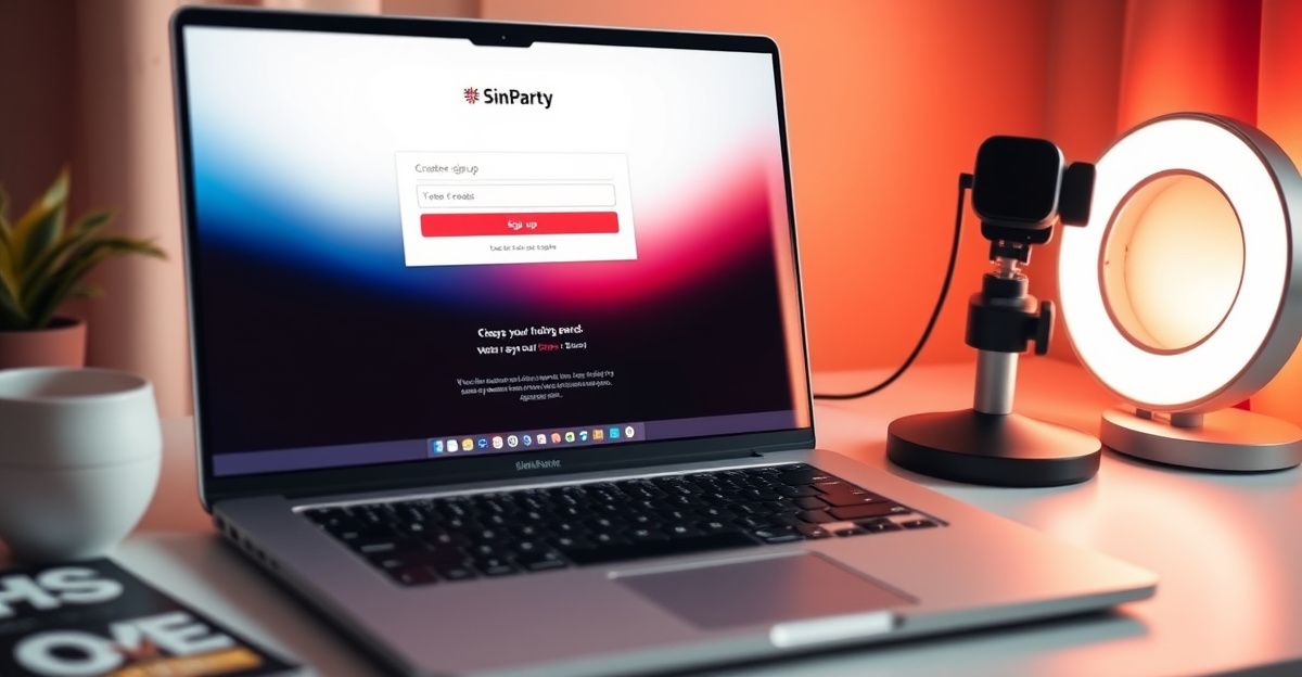 Les étapes concrètes de l'inscription créateur SinParty
